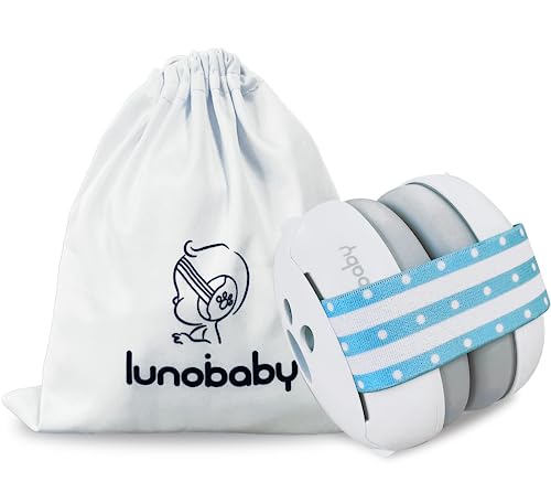 Lunobaby Baby Ear Muffs for Infant Hearing Protection