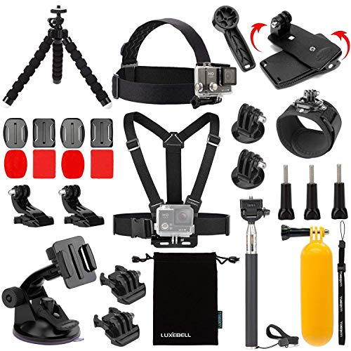 Luxebell AKASO Action Camera Accessories Kit