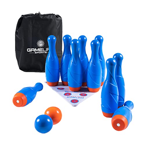 MagnaRack Bowling Set for Kids and Adults