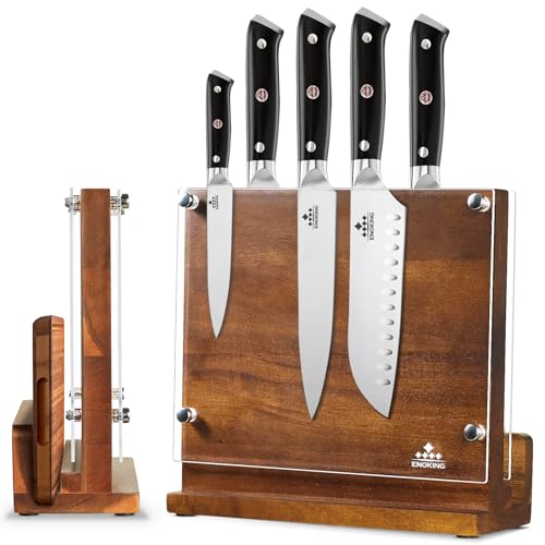 Magnetic Knife Block with Acrylic Shield