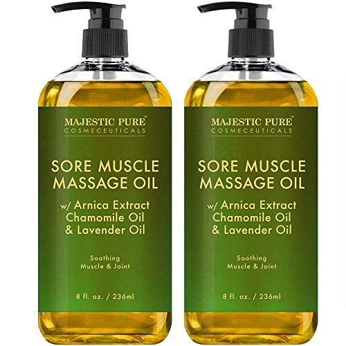 Majestic Pure Arnica Sore Muscle Massage Oil