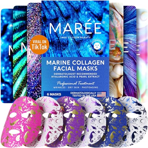 MAREE Facial Masks - 6 Pack