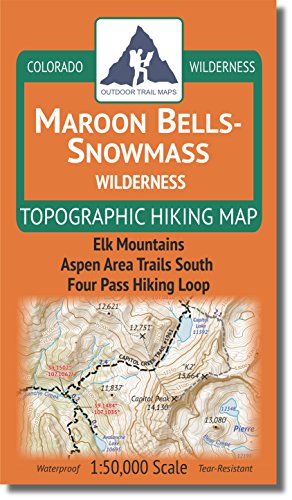 Maroon Bells-Snowmass Wilderness Hiking Map 2022