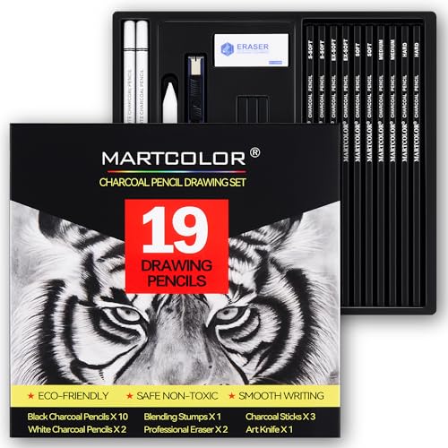 MARTCOLOR Charcoal Drawing Set