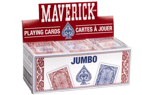 Maverick Jumbo Index Poker Cards
