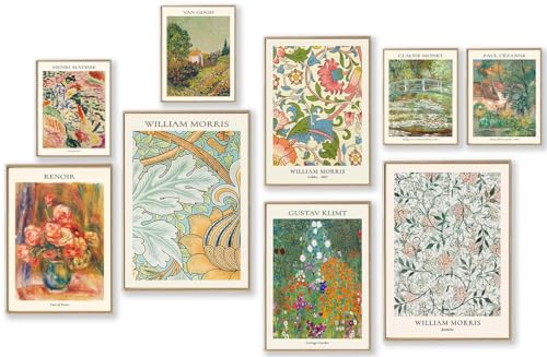 Maximalist Artist Print Set: Matisse to Monet Wall Decor