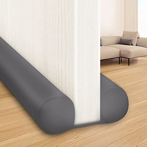 MAXTID 36 Inch Grey Door Draft Stopper for Large Gaps
