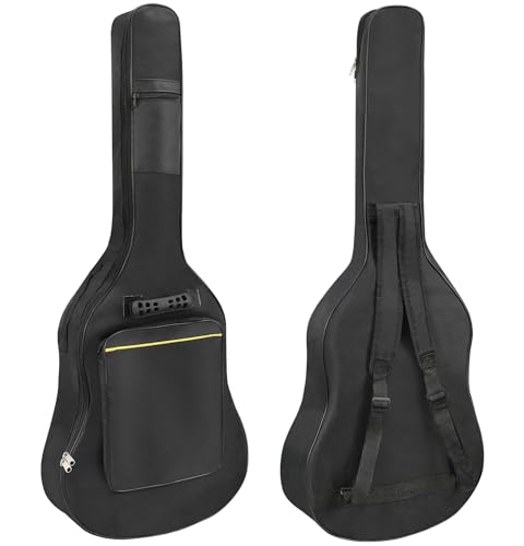 Mdvora Electric Guitar Gig Bag, Waterproof Oxford, 38-41 inch, 2 Pockets