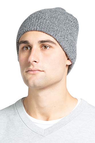 Men's Cashmere Ribbed Hat