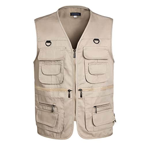 Men's Fishing Vest with Multi Pockets