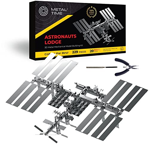 Metal-Time ISS Space Station Model Kit