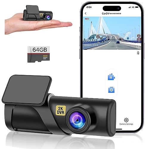 Mini Car Camera with WiFi & Night Vision