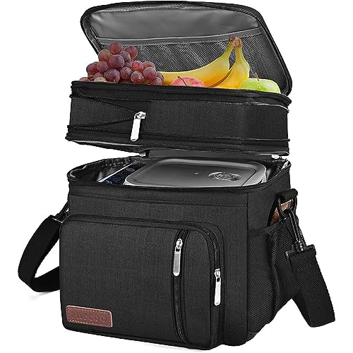 MIYCOO Double Deck Lunch Bag & Box for Adults