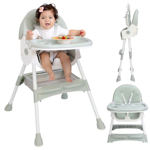 MJKSARE 3-in-1 High Chairs for Babies and Toddlers