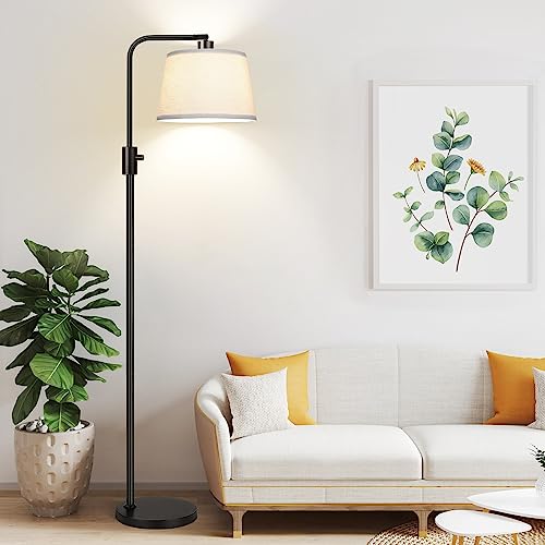 Modern Living Room Floor Lamp with Dimmable LED Bulb