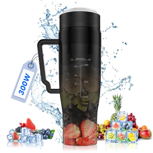 MoKo 300W Portable Smoothie Blender - USB Rechargeable
