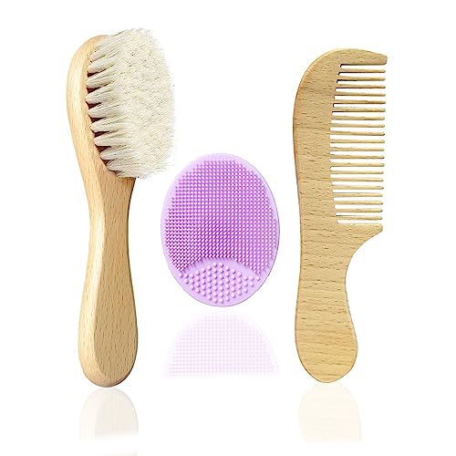Molylove Baby Hair Brush & Comb Set