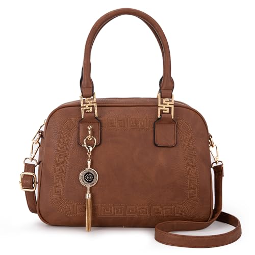 Montana West Small Brown Crossbody Satchel Bag MWC-S041BR