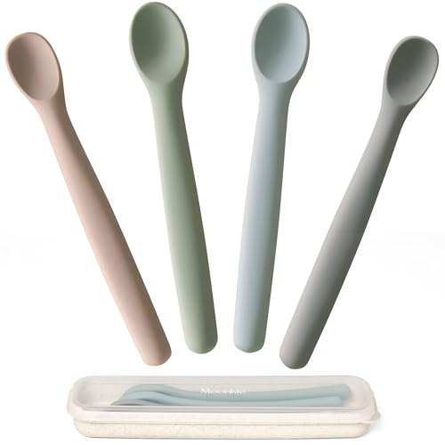 Moonkie Baby Silicone Spoons Set