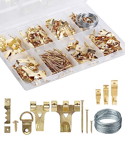 Mr. Pen Picture Hanging Kit - 220pc Wall Frame Hardware