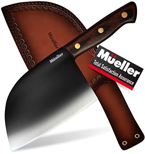Mueller UltraForged Meat Cleaver Knife
