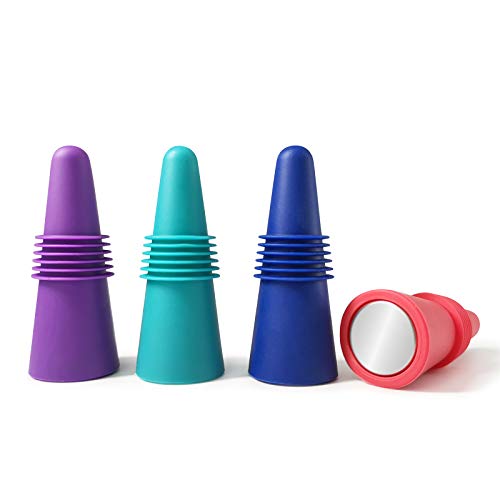Multicolor Silicone Wine Stoppers