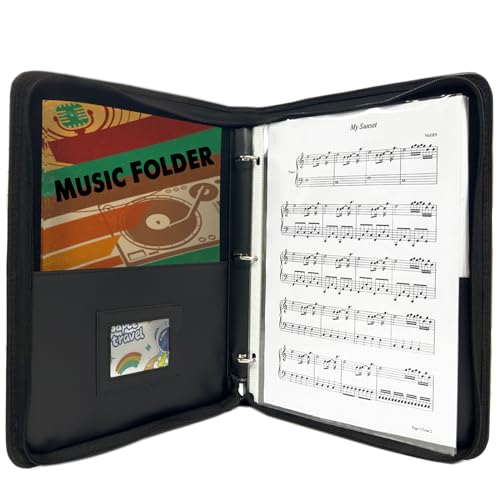 Music Folder with Hand Strap