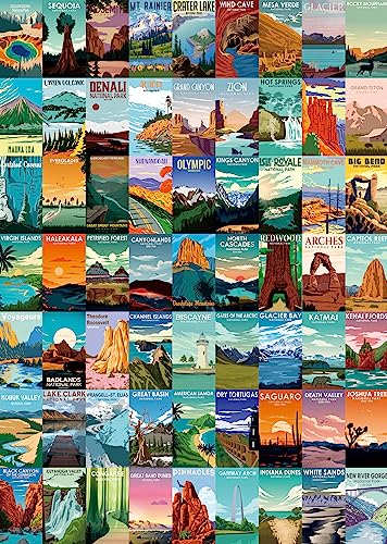 National Parks 1000 Piece Puzzle