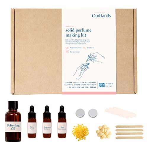 Natural Solid Perfume Kit - Create Your Own Fragrance at OurHands