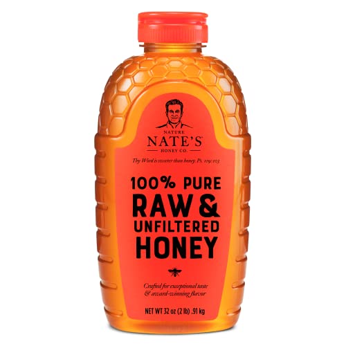 Nature Nate's Award-Winning 100% Pure Raw Honey