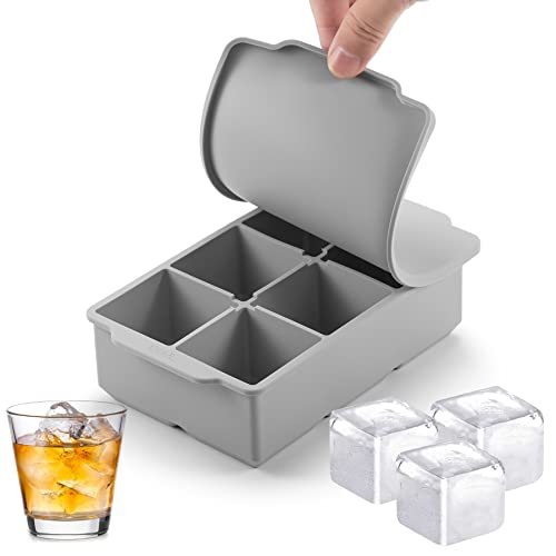 Nax Caki Large Ice Cube Tray with Lid