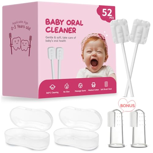 Newborn Baby Tongue Cleaner 52PCS