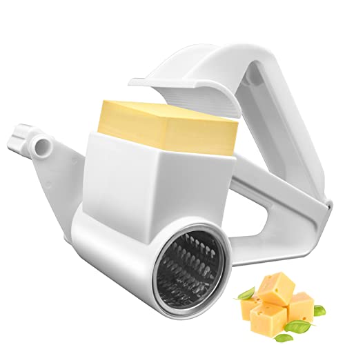 NEZUIBAN Handheld Rotary Cheese Grater - Small & Versatile