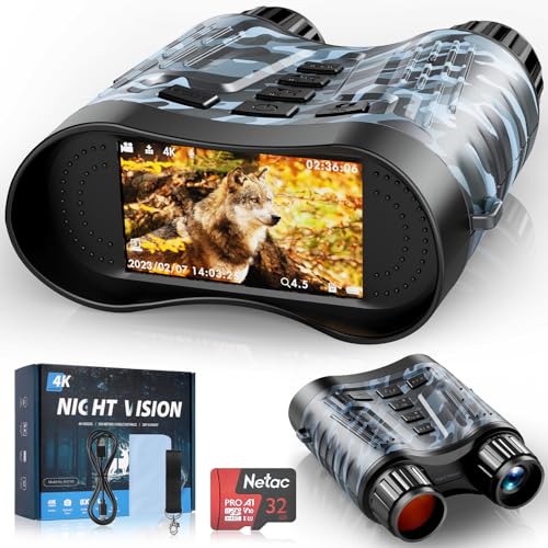 Night Vision Goggles with 4000mah Battery