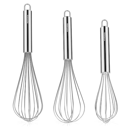 NileHome Stainless Steel Whisk Set