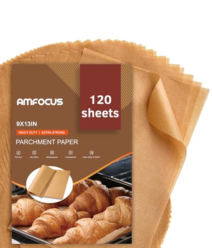 Non-Stick Precut Baking Parchment Sheets