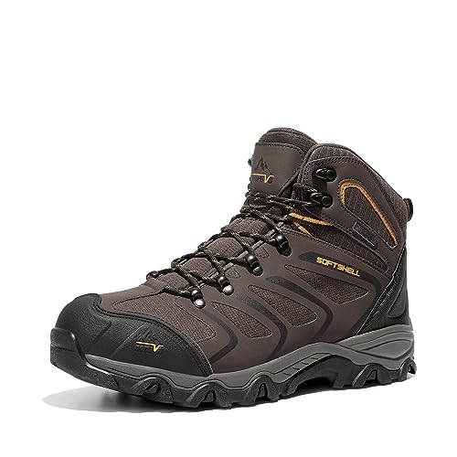 NORTIV 8 Men's Waterproof Hiking Boots Size 12 M US Armadillo