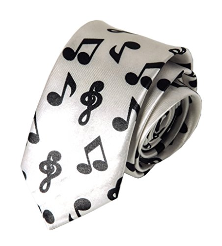 Novelty Music Note Polyester Necktie
