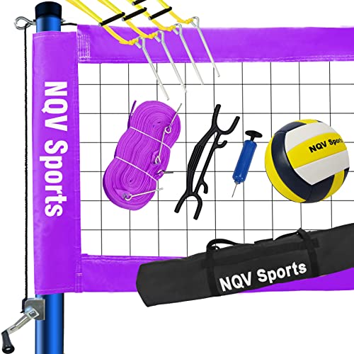 NQV Professional Volleyball Net Set