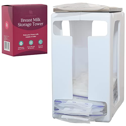 Nurse & Nourish Breast Milk Storage Tower: Organize and Freeze up to 60 oz