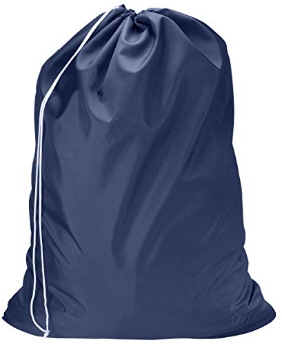 Nylon Laundry Bag - Navy Blue