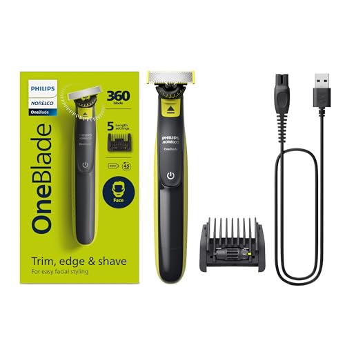 OneBlade 360 Face Hybrid Electric Trimmer and Shaver