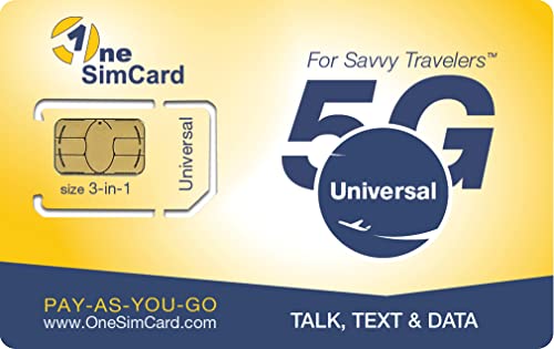 OneSimCard Universal E SIM Card