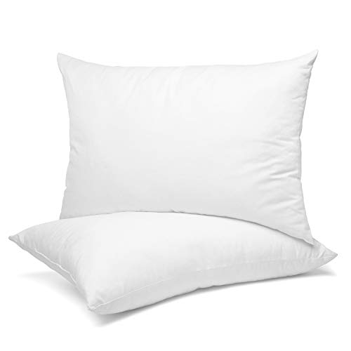 Organic Cotton Toddler Pillow Set - Soft Kids Travel Pillow - 13 x 18 Inches