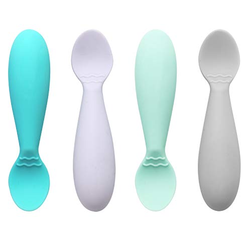 PandaEar Baby Silicone Spoons Set