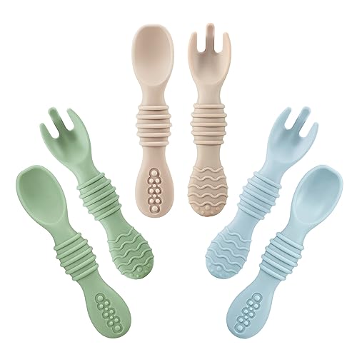 PandaEar Baby Spoons & Forks Set
