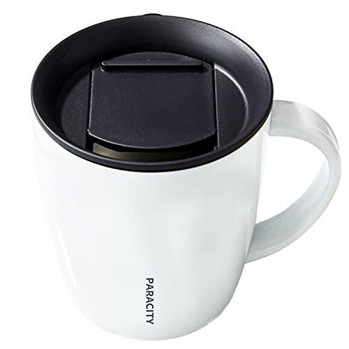 PARACITY Coffee Mug Insulated with Lid and Handle