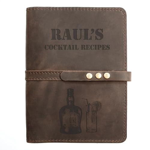 Personalized Leather Cookbook