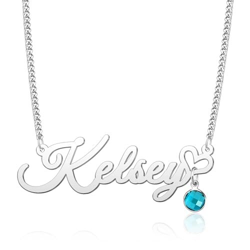 Personalized Love Heart Name Necklace