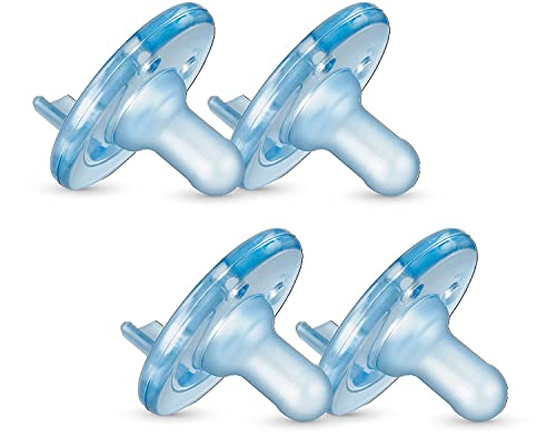 Philips Avent Soothie Pacifier 4-Pack, Blue